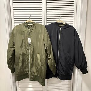 DSG Olive and Black Bomber Jackets